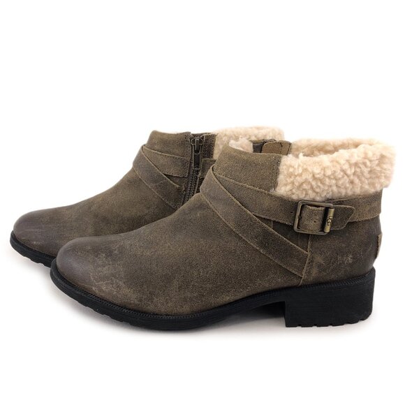 UGG Benson Winter Ankle Boots 11 - Picture 2 of 12